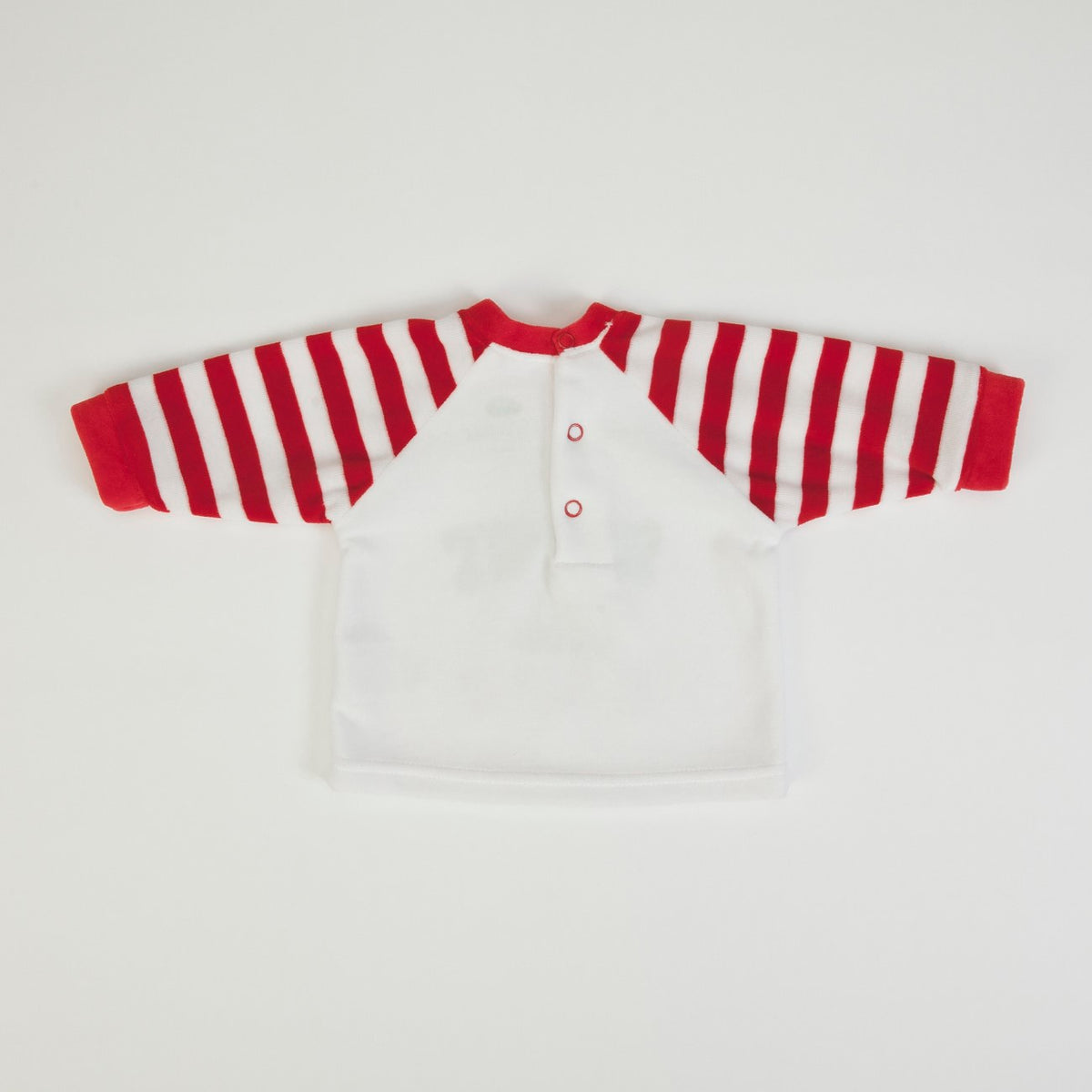 Tutina Neonato Nascita in Ciniglia Invernale 2 Pezzi - Natale - retro maglia