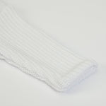 Cardigan Giacca in tessuto a maglia bianco - manica
