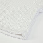 Cardigan Giacca in tessuto a maglia bianco - tessuto