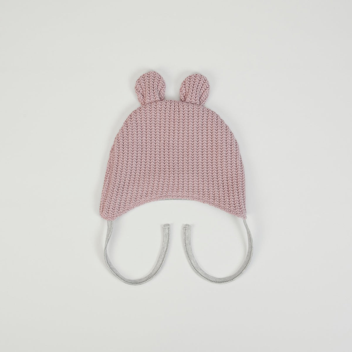 Cappellino Neonato Nascita in Tessuto a Maglia - retro