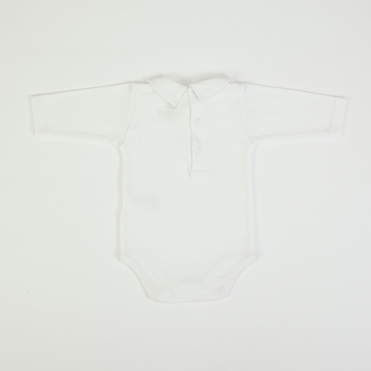 Pagliaccetto Neonato Invernale con Salopette e Body - retro