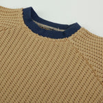 Completo Casual Bambino Maglione e Jeans Tricot - collo