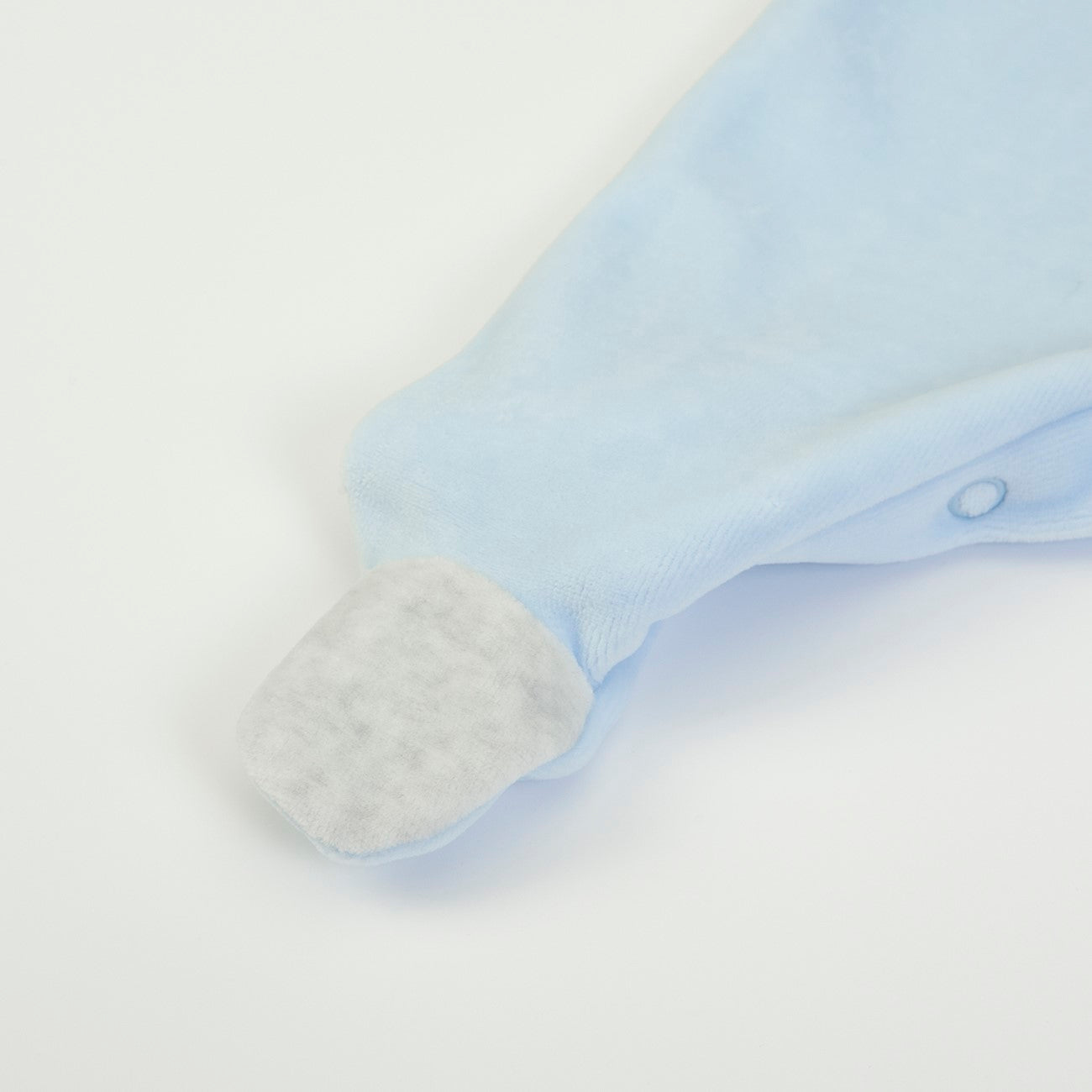 Tutina Neonato Nascita In Ciniglia Invernale - Orsetto - piedino