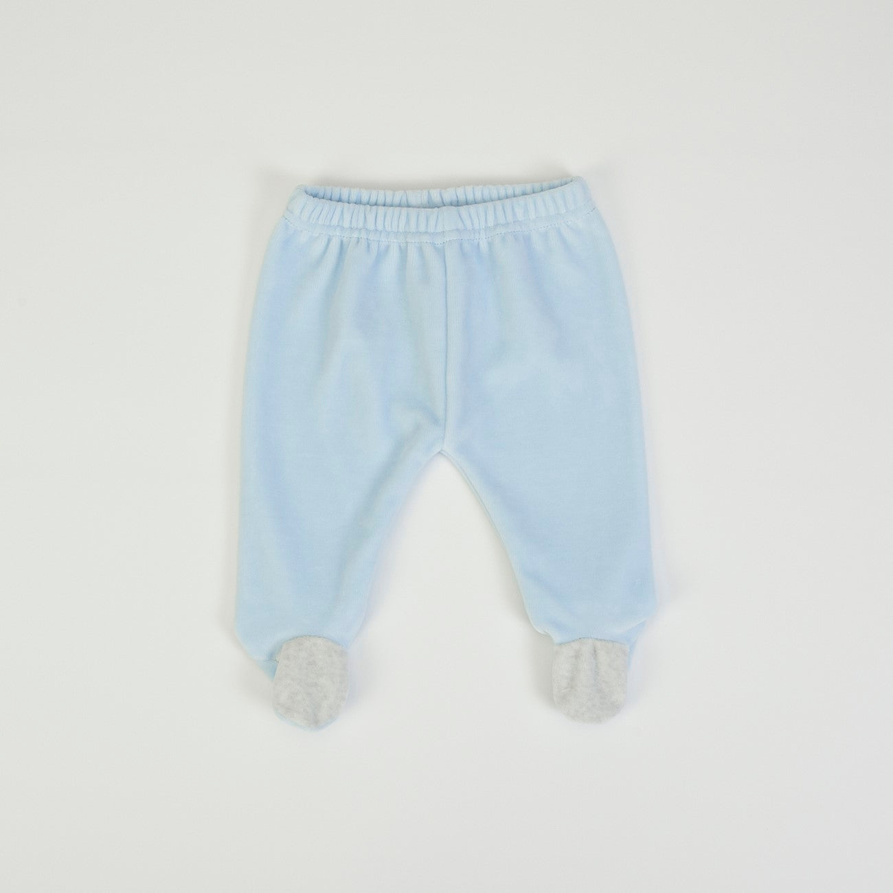 Tutina Neonato Nascita in Ciniglia 2 Pezzi - Orsetto - pantalone
