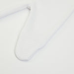 Ghettine Neonato Nascita Invernali in Cotone bianco - piedino