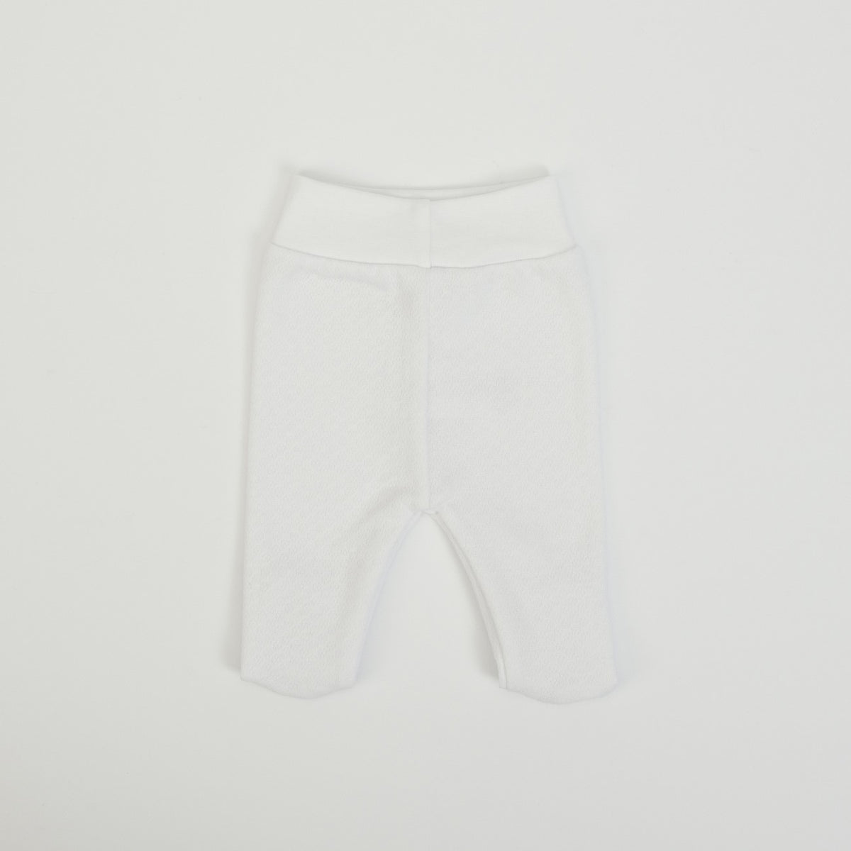 Ghettine Neonato Nascita Invernali in Cotone bianco - retro