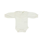Body Neonata Bambina in Caldo Cotone Panna