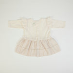 Vestito Neonata Bambina Invernale - Golden - retro