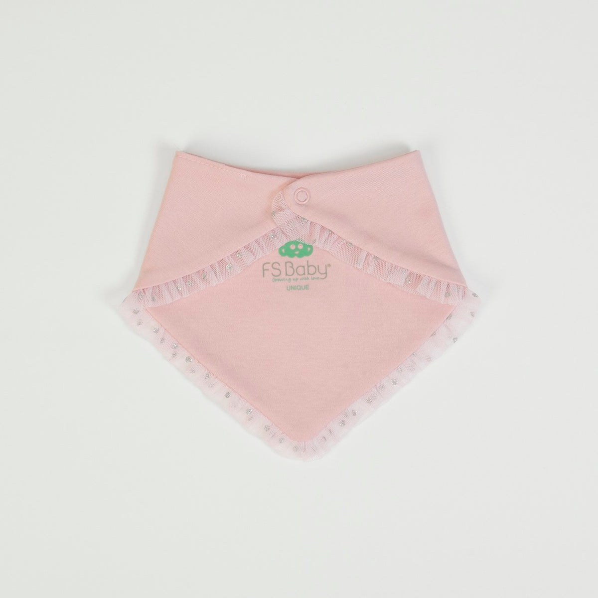 Bavaglino Neonata Nascita a Bandana - Orsetto - retro