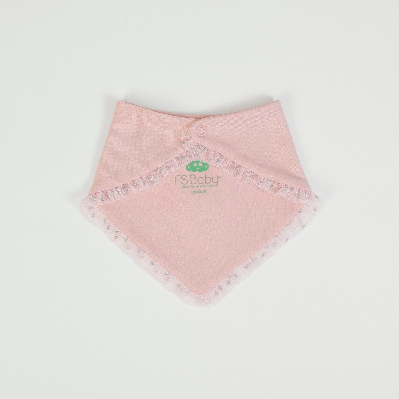 Bavaglino Neonata Nascita a Bandana - Orsetto - retro