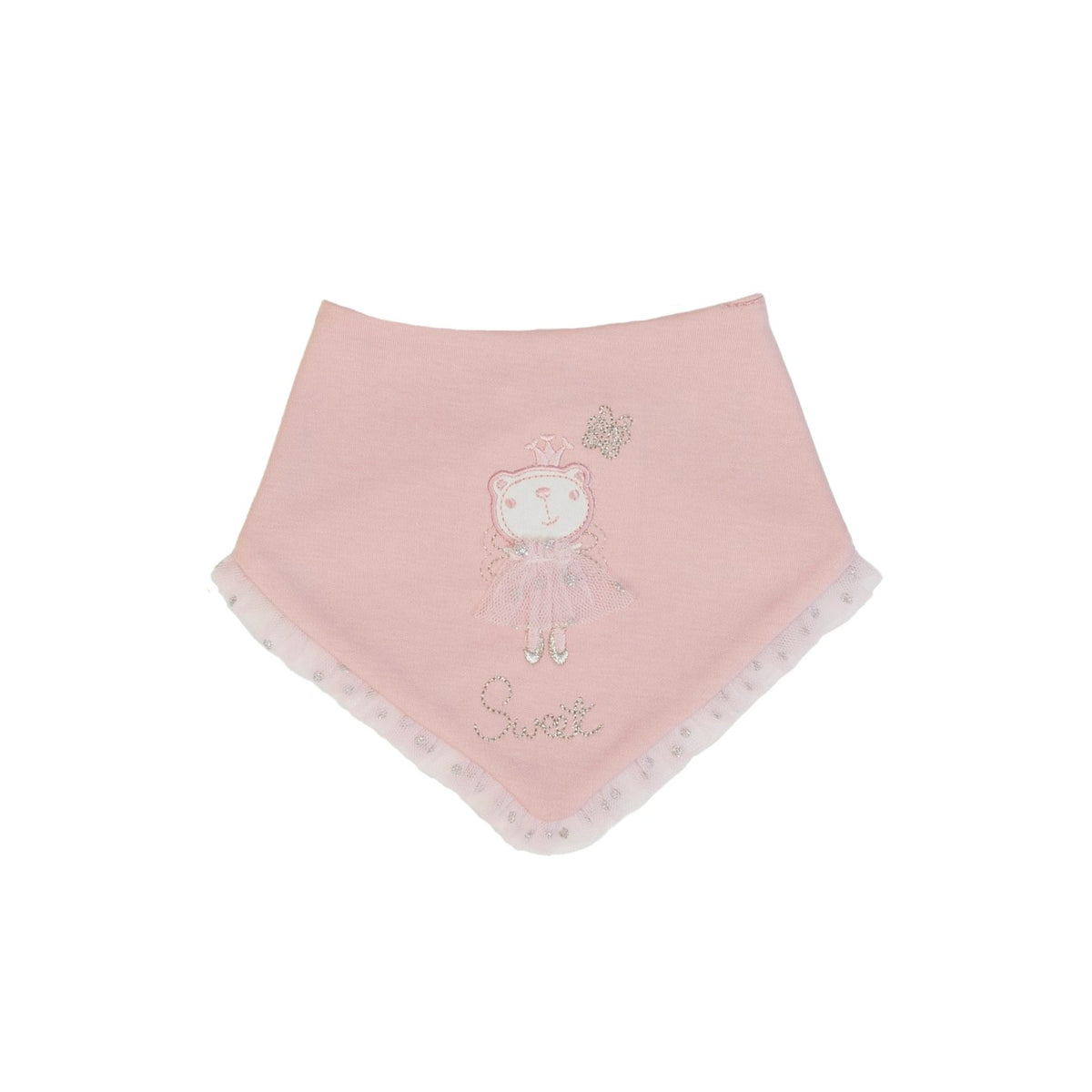 Bavaglino Neonata Nascita a Bandana - Orsetto