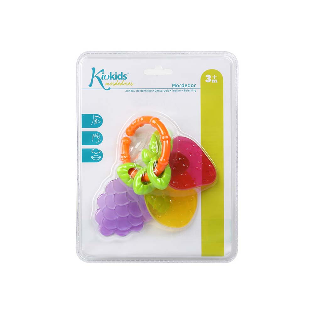 SONAGLIO MASSAGGIAGENGIVE NEONATO 3 MESI - FRUTTA - Nene Shop