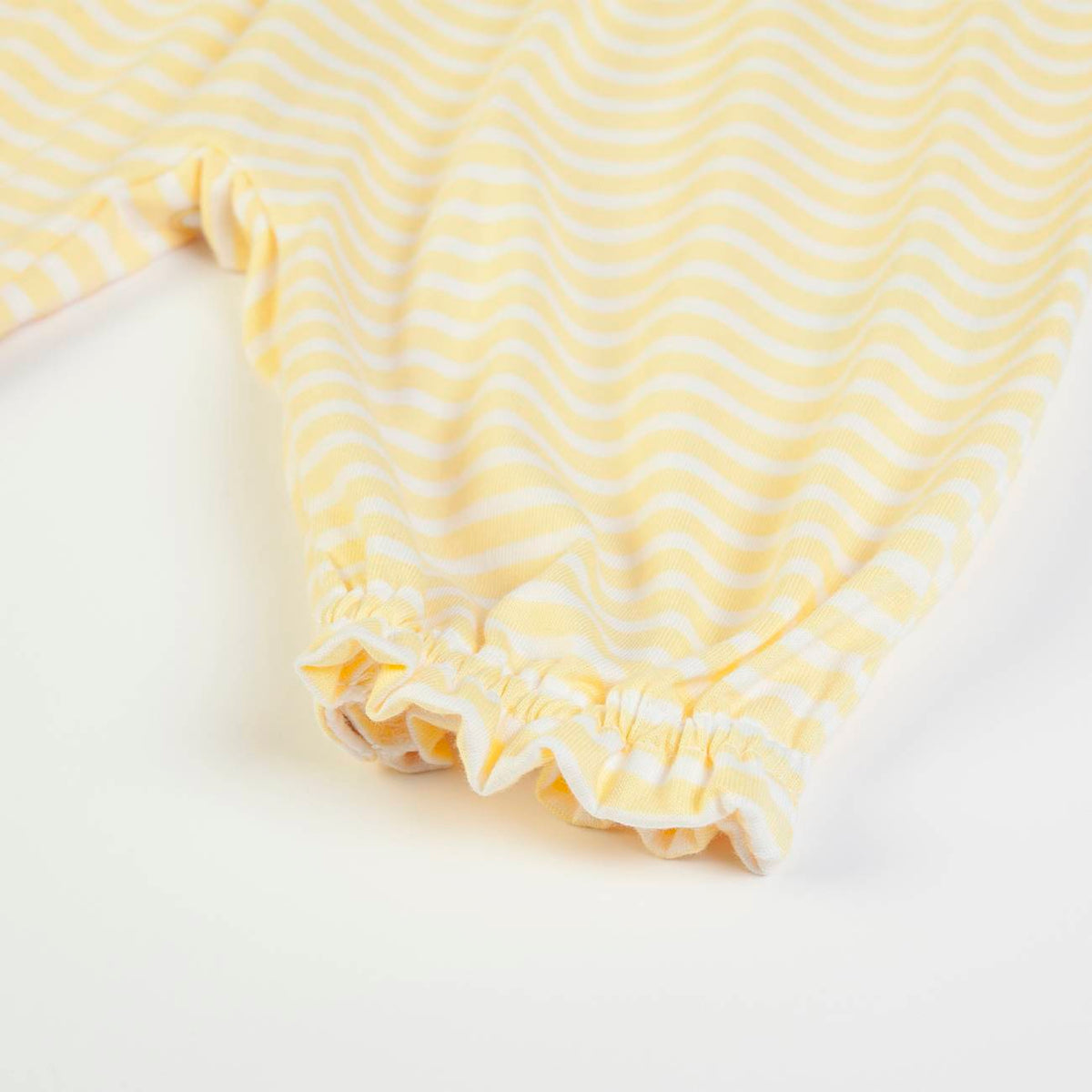 Salopette Neonata Bambina in Cotone - Sunflowers - Fs Baby - polsino