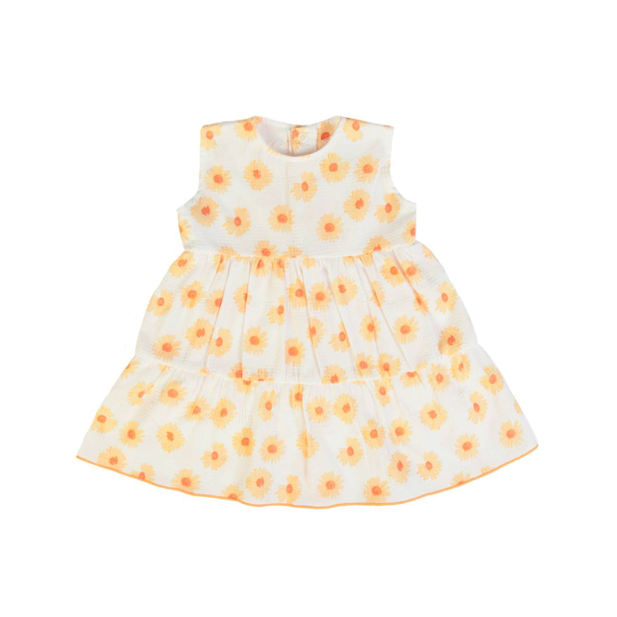 Vestito Bambina Estivo in Cotone - Sunflowers - FS-Baby