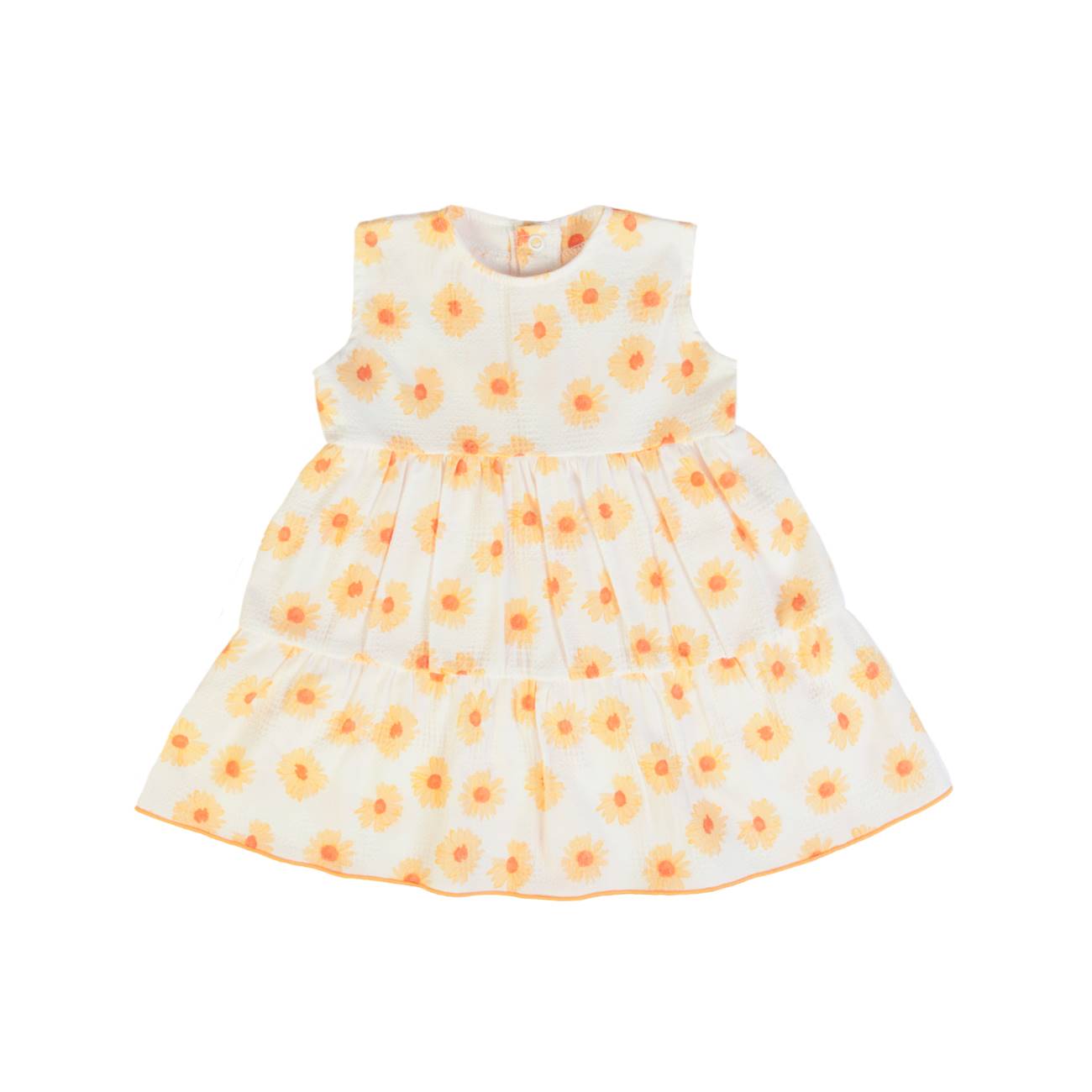 Vestito Bambina Estivo in Cotone - Sunflowers - FS-Baby