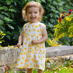 Vestito Bambina Estivo in Cotone - Sunflowers - FS-Baby