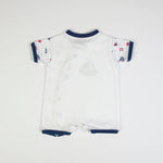 Pagliaccetto Neonato Estivo in Cotone - Barche - FS baby - retro