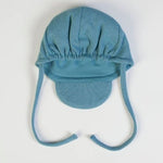 Cappellino Neonato in Cotone con Visiera