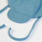 Cappellino Neonato in Cotone con Visiera
