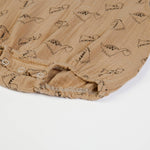 Pagliaccetto Neonato in Mussola di Cotone - Dinosauri - Fs-Baby - elastico