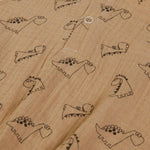 Pagliaccetto Neonato in Mussola di Cotone - Dinosauri - Fs-Baby - tessuto