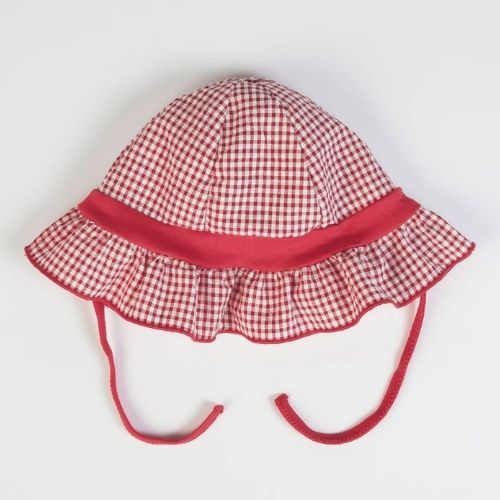 Cappellino Neonata in Cotone Fiocco