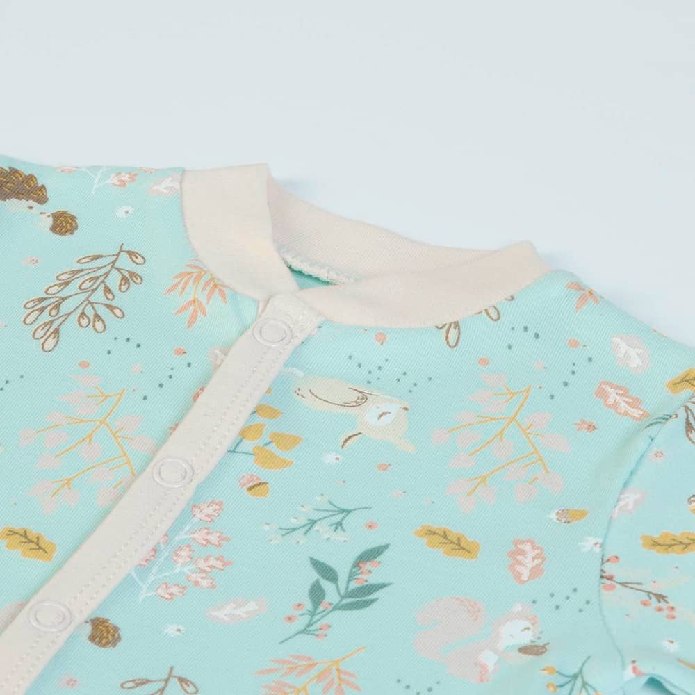 Set regalo Neonato Nascita 3 Pezzi - Scoiattoli - collo