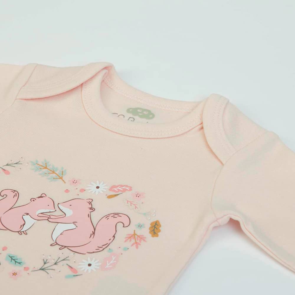 Set regalo Neonato Nascita 3 Pezzi - Scoiattoli