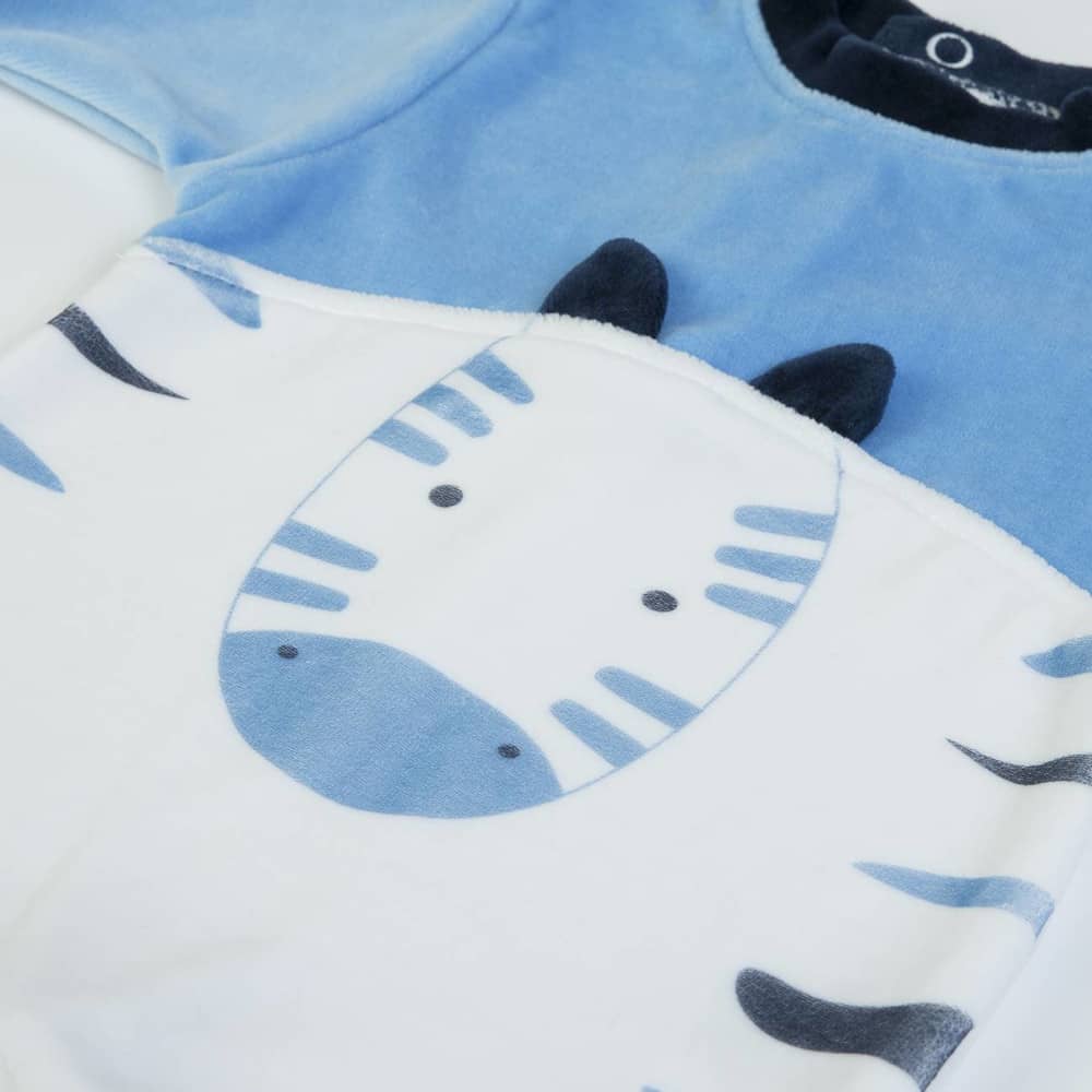 Tutina Neonato Nascita in Ciniglia - Safari - stampa