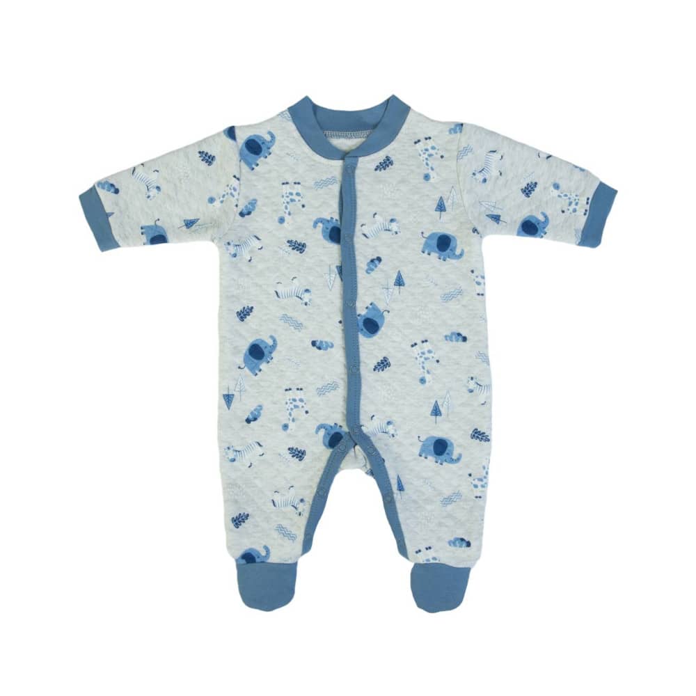 Tutina Neonato Nascita Caldo Cotone - Safari