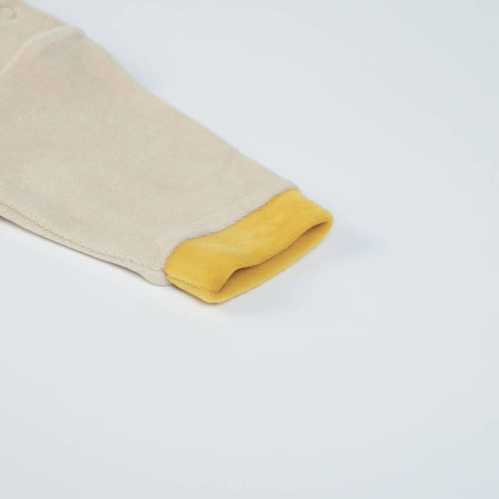 Completo Neonato Nascita in Ciniglia - Born Wild - polsino