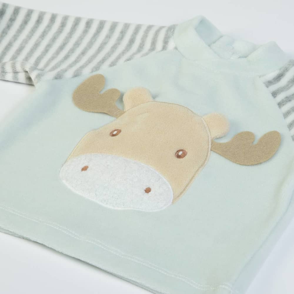 COMPLETO NEONATA NASCITA IN CINIGLIA  - ALCE - Nene Shop