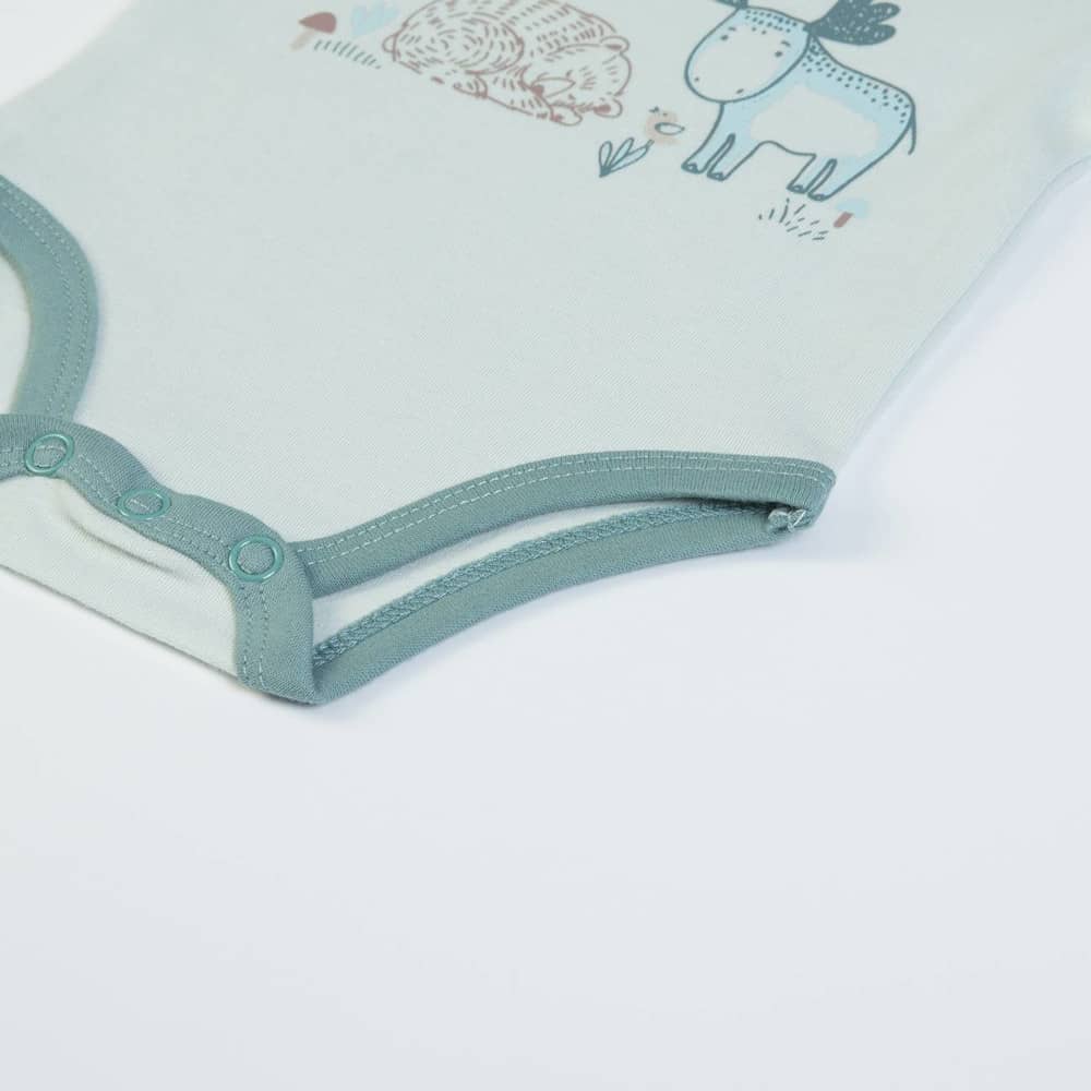 Set regalo Neonato Nascita 3 Pezzi - Alce - chiusura