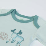 Set regalo Neonato Nascita 3 Pezzi - Alce - collo