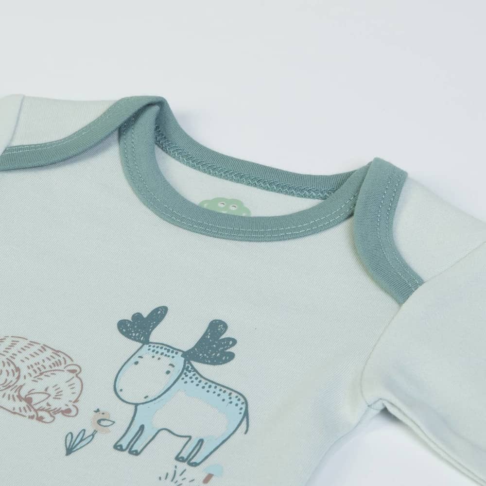 Set regalo Neonato Nascita 3 Pezzi - Alce - collo