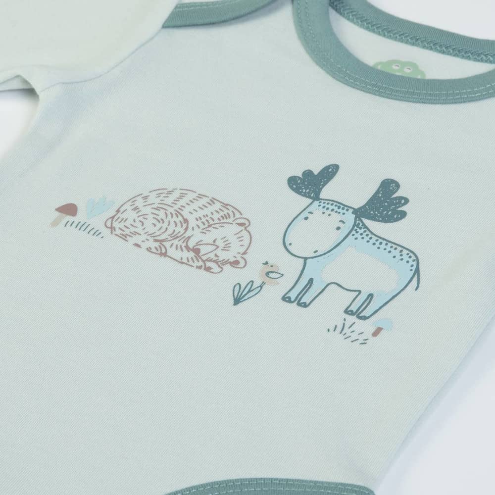 Set regalo Neonato Nascita 3 Pezzi - Alce - stampa