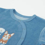 Completo Neonato Nascita in Ciniglia - Best Friends - collo