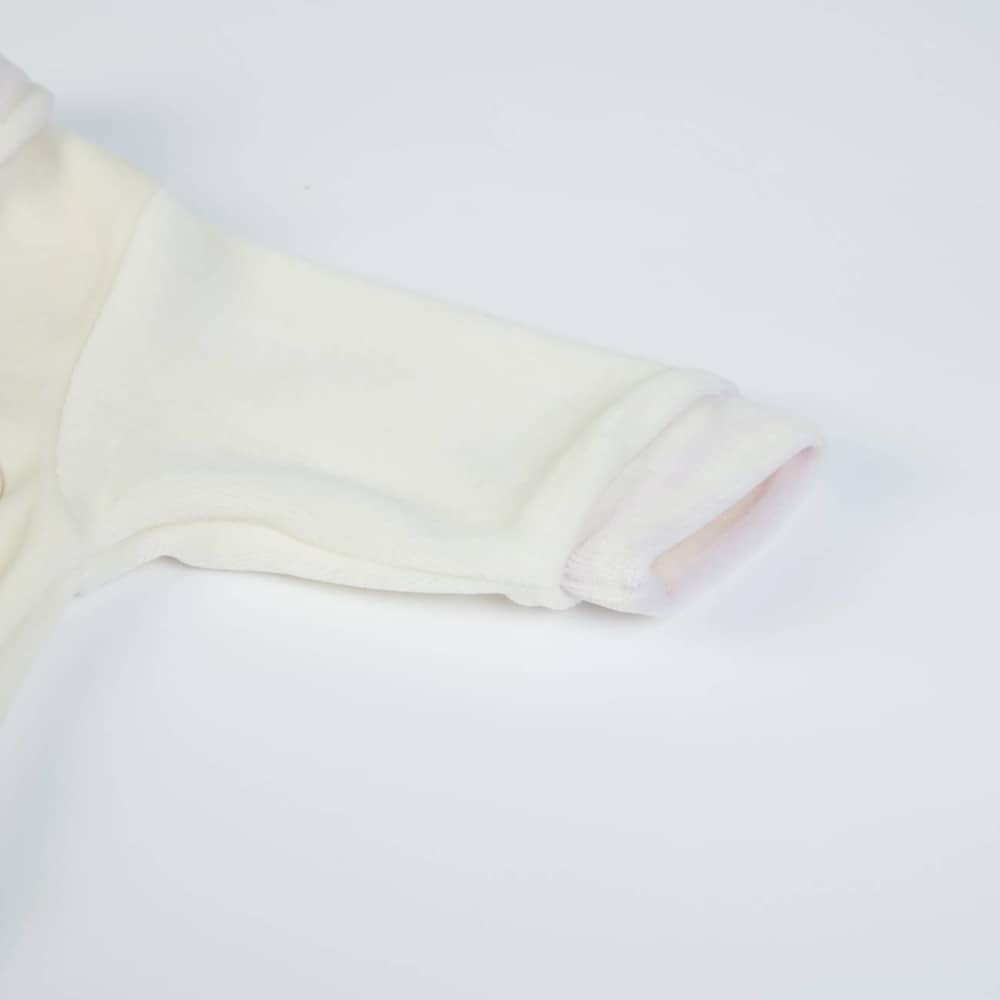 Tutina Neonato Nascita in Ciniglia - Dolcissima - manica