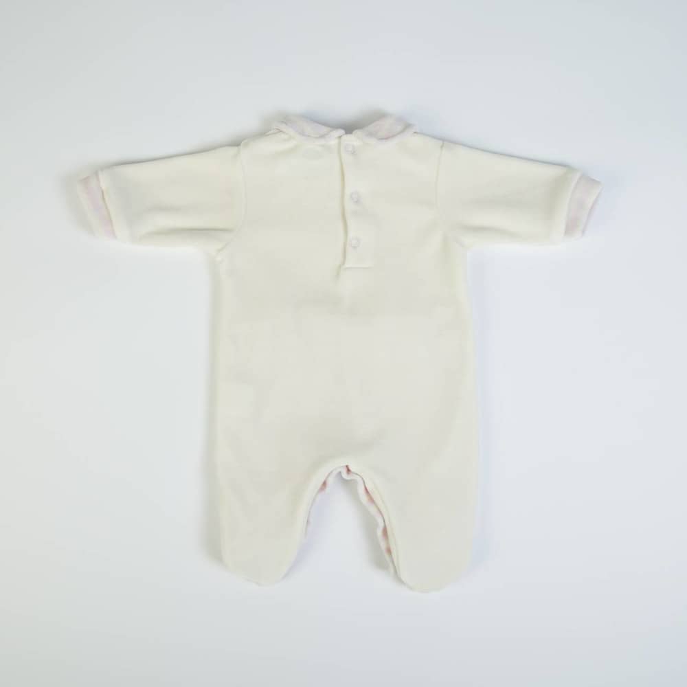 Tutina Neonato Nascita in Ciniglia - Dolcissima - retro