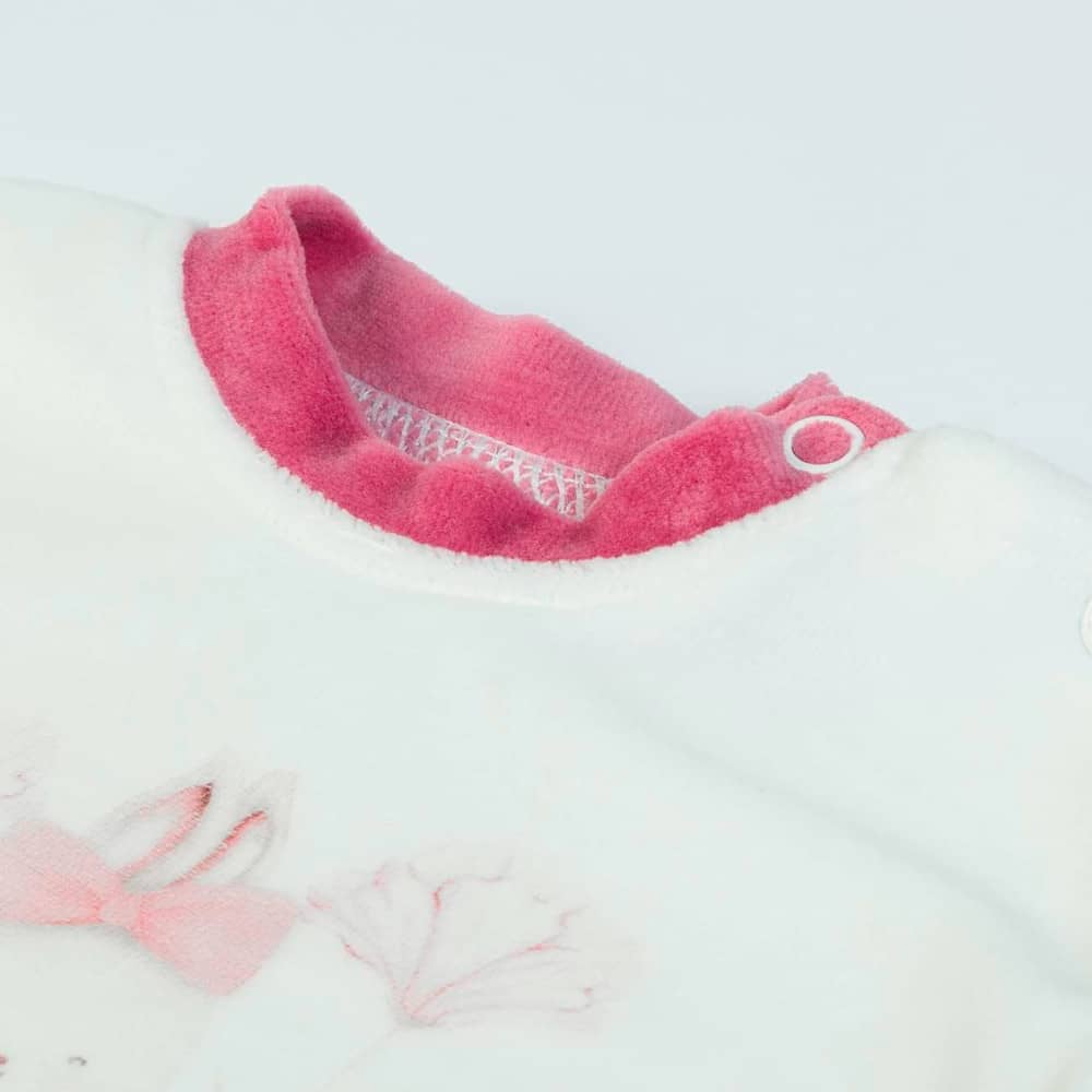 Completo Neonata Nascita in Ciniglia  - Coniglietta - collo