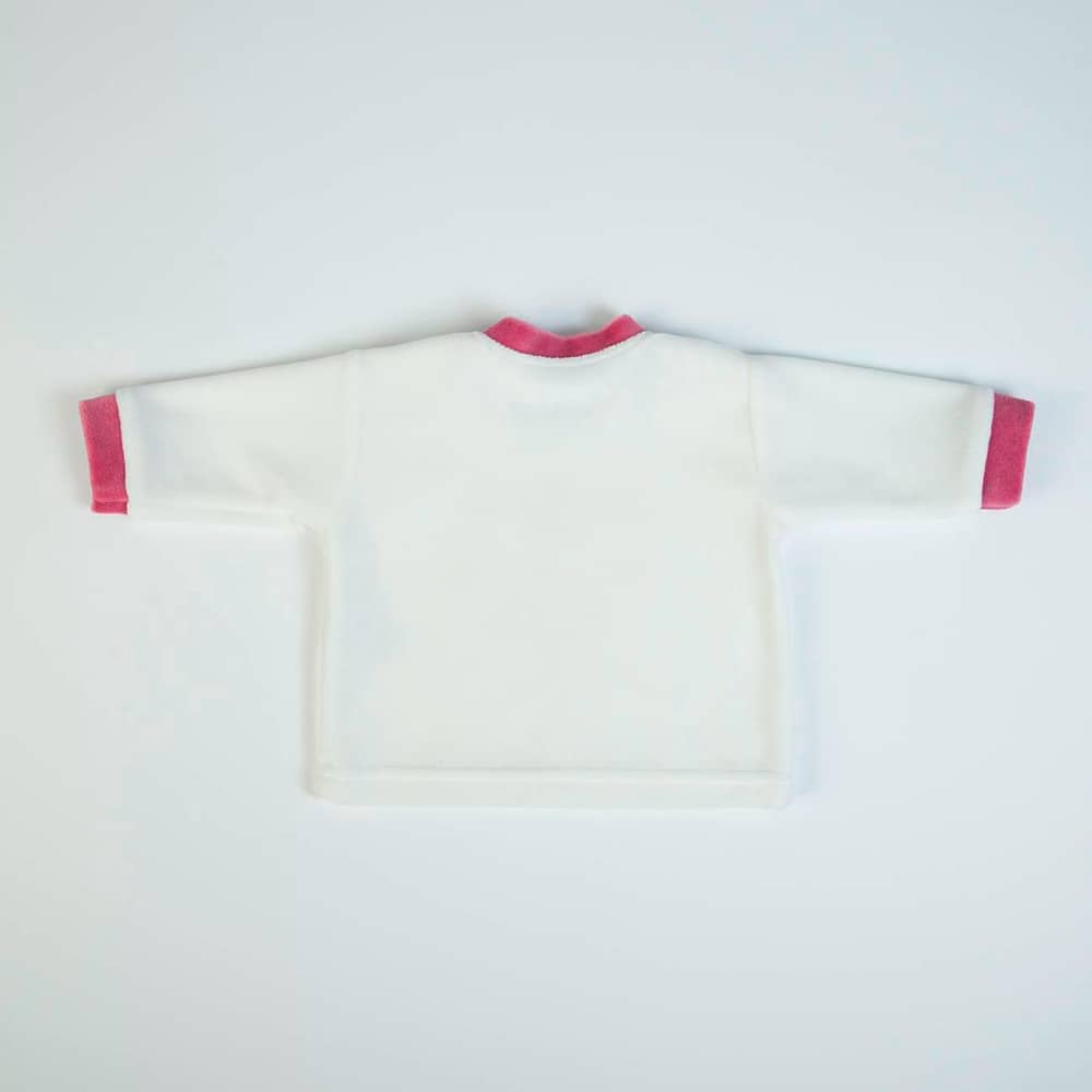 Completo Neonata Nascita in Ciniglia  - Coniglietta - retro maglia