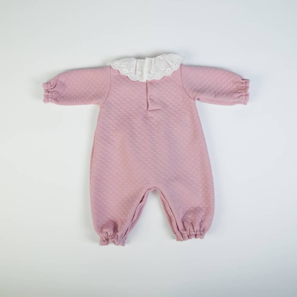 Tutina Neonato Nascita in Caldo Cotone - Romance - retro