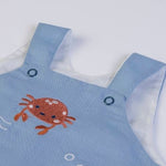 Salopette Neonato Estiva - Granchi