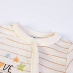 Tutina Neonato in Ciniglia - Panna - I Love My Mummy and Daddy