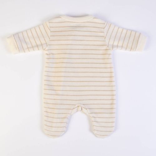 Tutina Neonato in Ciniglia - Panna - I Love My Mummy and Daddy