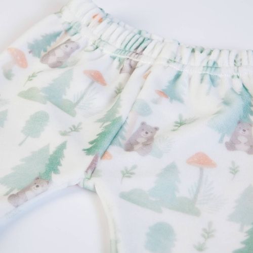 Tutina Neonato in Ciniglia 2 Pezzi - Bears