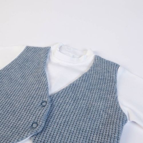 Completo Invernale a Maglia - Gilet