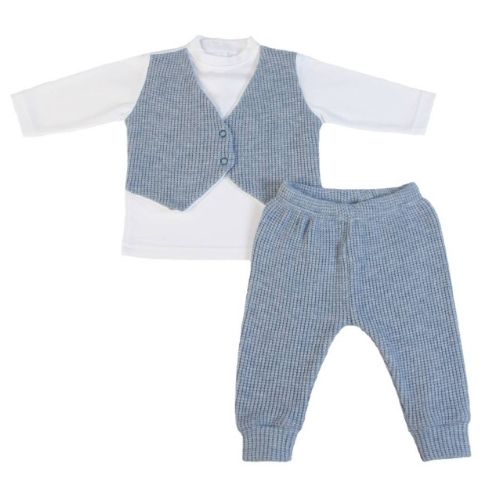 Completo Invernale a Maglia - Gilet