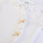 Tutina Neonato in Ciniglia - Bianco - Fiocchetti