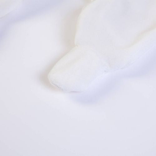 Tutina Neonato in Ciniglia - Bianco - Fiocchetti